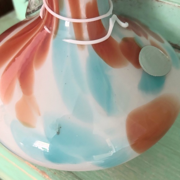 Cristales de Chihuahua Hand Blown Glass Pitcher Carafe Made in Mexico - Picture 7 of 11